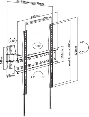 Кронштейн для телевизора Ultramounts UM878