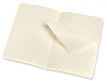 Блокнот Moleskine VOLANT QP711B41M17 Pocket 90x140мм 80стр. линейка мягкая обложка синий/желтый янтарный (2шт)