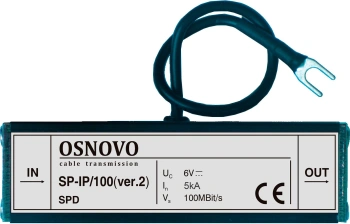 Грозозащита Osnovo  SP-IP/100(ver2)