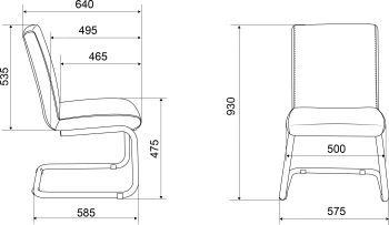 Кресло Бюрократ  CH-250-V