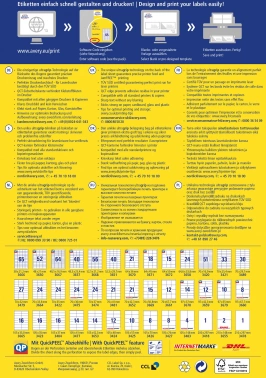 Этикетки Avery Zweckform 3657