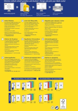 Этикетки Avery Zweckform L4761-25