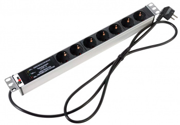 Блок распределения питания Rem R-16-7S-FI-440-3 гор.размещ. 7xSchuko базовые 16A Schuko 3м