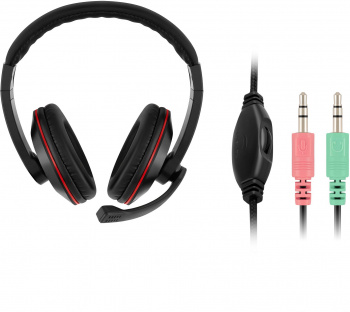 Наушники с микрофоном Оклик HS-L390G DRAGON