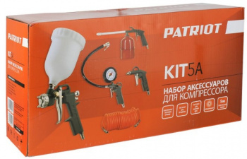 Набор пневмоинструментов Patriot KIT 5A