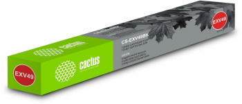 Картридж лазерный Cactus CS-EXV49BK