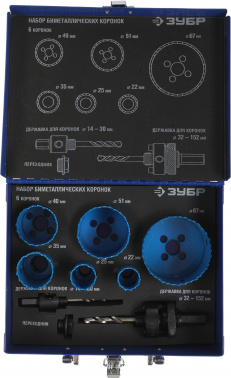 Набор коронок Зубр 29531-H6-2