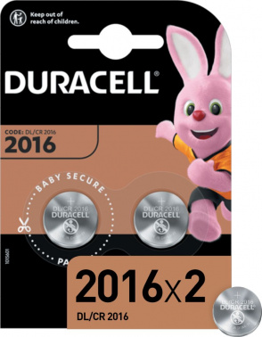 Батарея Duracell DL/CR2016
