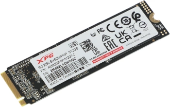 Накопитель SSD A-Data PCIe 3.0 x4 512GB ASX8200PNP-512GT-C