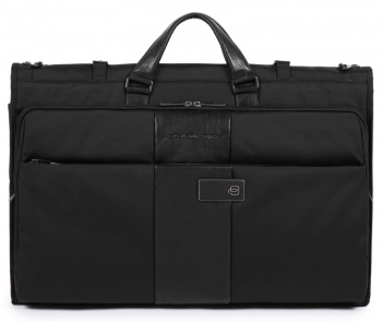 Сумка Piquadro Brief PA4344BR/N черная нейлон/натур.кожа