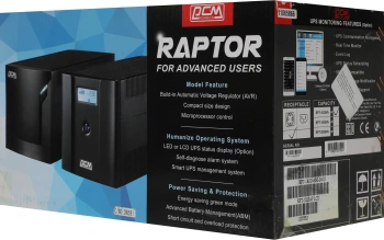 Источник бесперебойного питания Powercom Raptor RPT-1025AP LCD