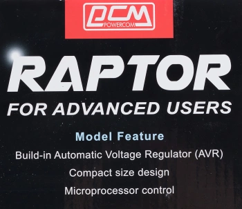 Источник бесперебойного питания Powercom Raptor RPT-2000AP LCD