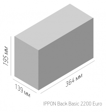 Источник бесперебойного питания Ippon Back Basic 2200 Euro