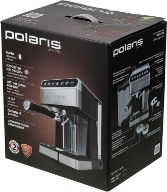 Кофеварка рожковая Polaris PCM 1535E