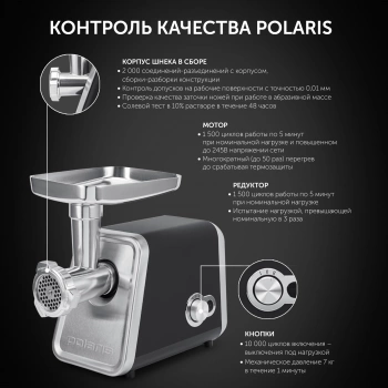 Мясорубка Polaris PMG 3044