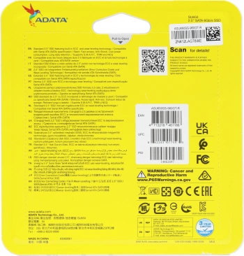 Накопитель SSD A-Data SATA-III 960GB ASU650SS-960GT-R