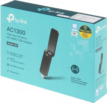 Сетевой адаптер Wi-Fi TP-Link Archer T4U