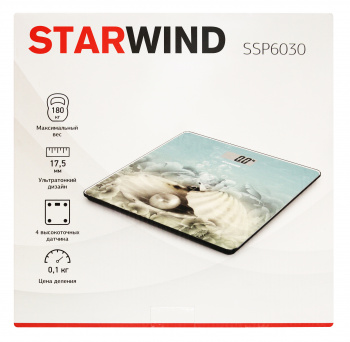 Весы напольные электронные Starwind SSP6030