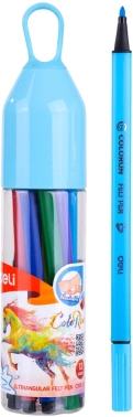 Фломастеры Deli  EC10506
