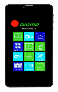 Планшет Digma Plane 7594 3G