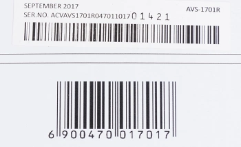 Автомагнитола ACV AVS-1701R