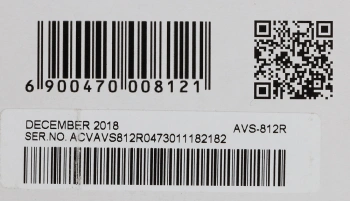 Автомагнитола ACV AVS-812R