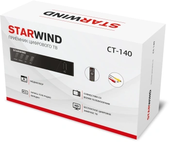 Ресивер DVB-T2 Starwind CT-140