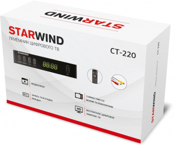 Ресивер DVB-T2 Starwind CT-220