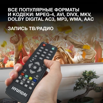 Ресивер DVB-T2 Hyundai H-DVB460