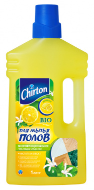 Средство для мытья пола Chirton 1л для полов/стен лимон