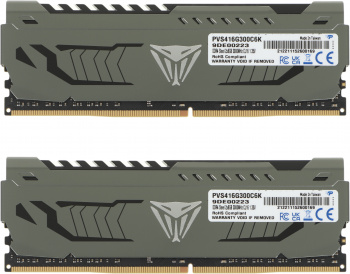 Память DDR4 2x8Gb 3000MHz Patriot  PVS416G300C6K