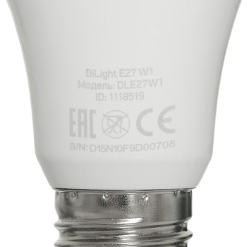 Умная лампа Digma DiLight E27 W1