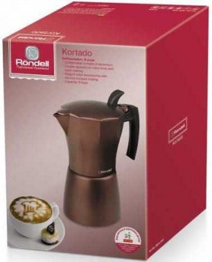 Кофеварка гейзерн. Rondell Kortado RDA-995