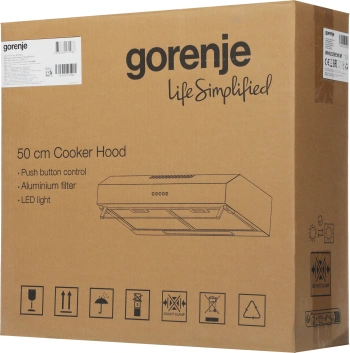 Вытяжка козырьковая Gorenje WHU529EW/M