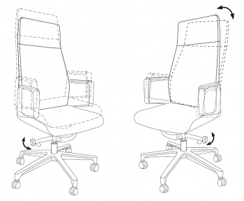 Кресло руководителя Бюрократ  _JONS