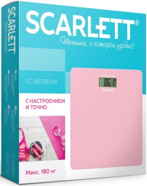 Весы напольные электронные Scarlett SC-BS33E041