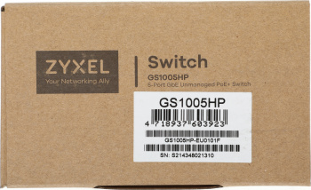 Коммутатор Zyxel  GS1005HP-EU0101F
