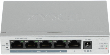 Коммутатор Zyxel  GS1005HP-EU0101F