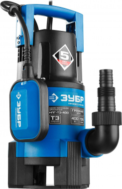 Насос дренажный Зубр НПГ-Т3-400