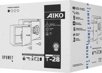 Сейф офисный Aiko T  28