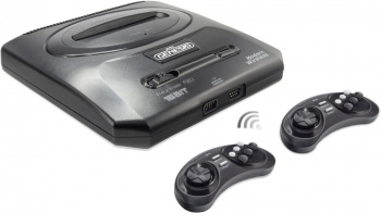 Игровая консоль Retro Genesis Modern Wireless черный в комплекте: 170 игр