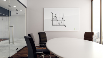 Доска стеклянная Cactus  CS-GBD-65X100-UWT