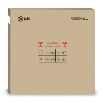 Доска стеклянная Cactus  CS-GBD-120x150-WT