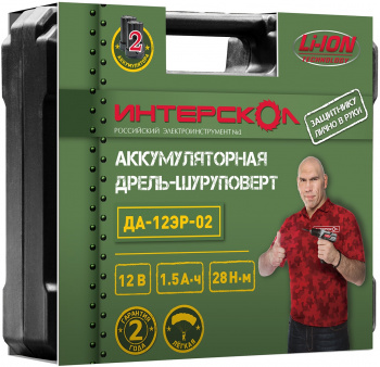 Дрель-шуруповерт Интерскол ДА-12ЭР-02 ДМ