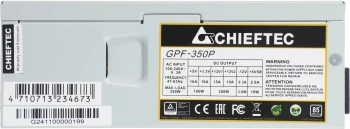 Блок питания Chieftec TFX 350W SMART GPF-350P