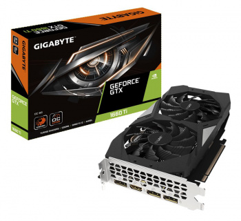 Видеокарта Gigabyte PCI-E 3.0  GV-N166TOC-6GD