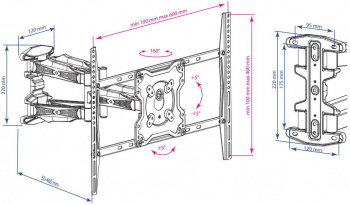Кронштейн для телевизора Kromax ATLANTIS-46