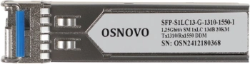 Модуль Osnovo  SFP-S1LC13-G-1310-1550-I