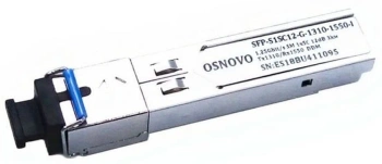 Модуль Osnovo  SFP-S1SC12-G-1310-1550-I