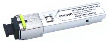 Модуль Osnovo  SFP-S1SC12-G-1550-1310-I